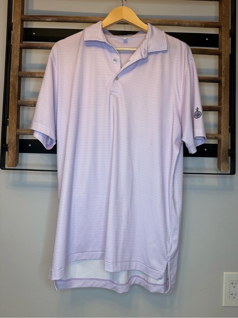 Peter Millar Men's Light Lavender Polo Shirt